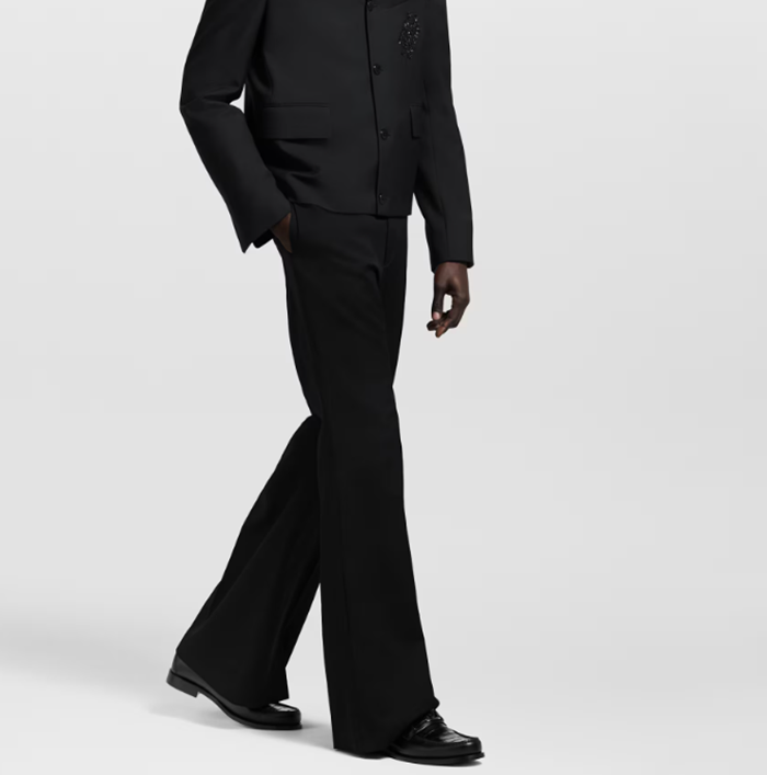 ルイヴィトンメンズモダンブラックローファーv780