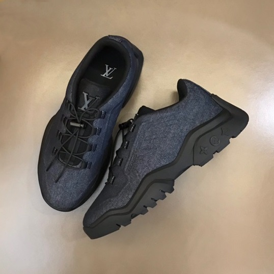 ルイヴィトンメンズネイビースニーカーv784
