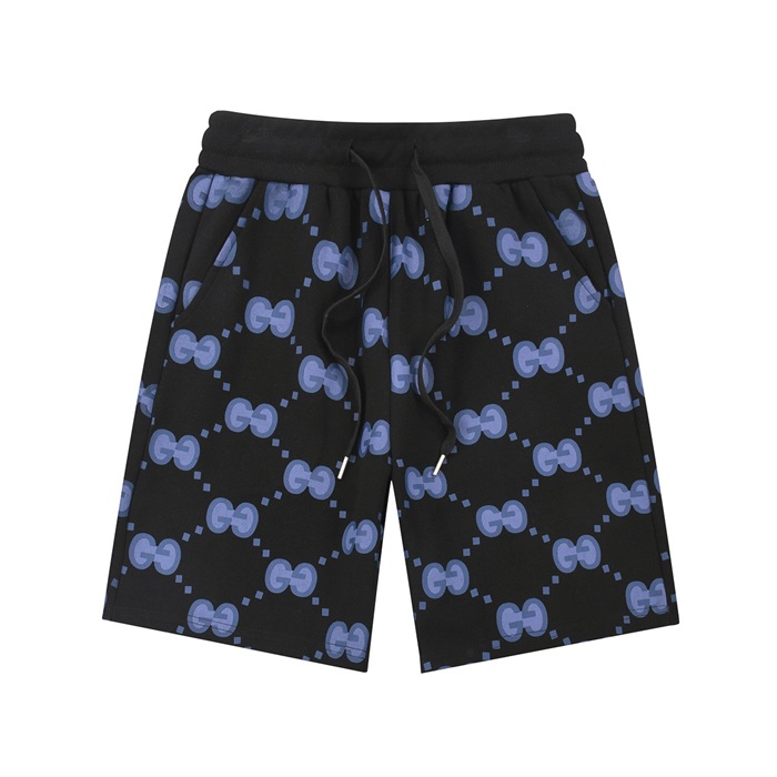 グッチメンズカジュアルブラックショートパンツu597