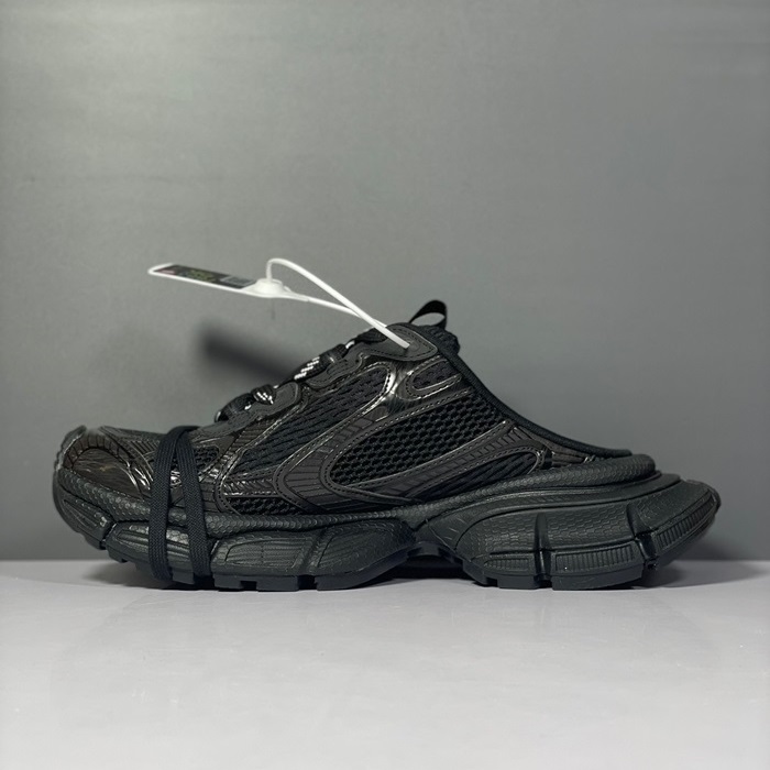 バレンシアガユニセックスディープグリーンブローファーa320