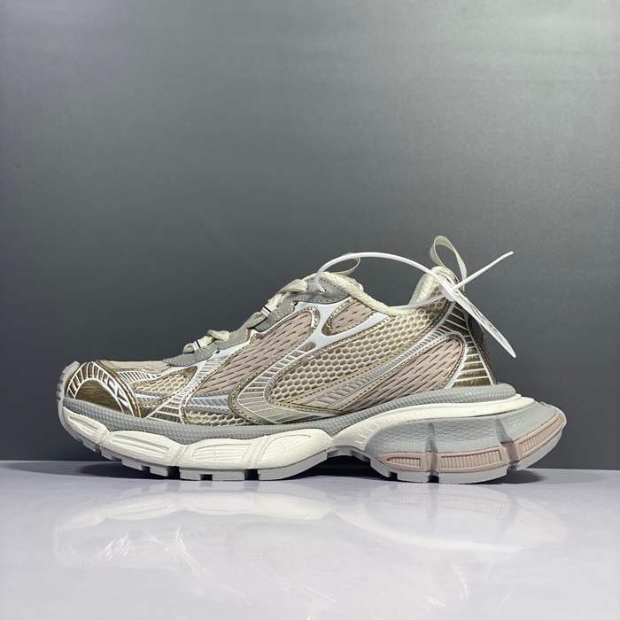 バレンシアガユニセックスベージュブローファーa330