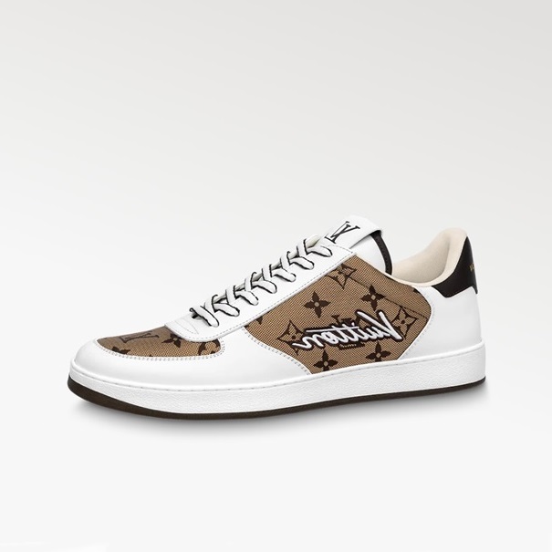 ルイヴィトンメンズブラウンスニーカーv788