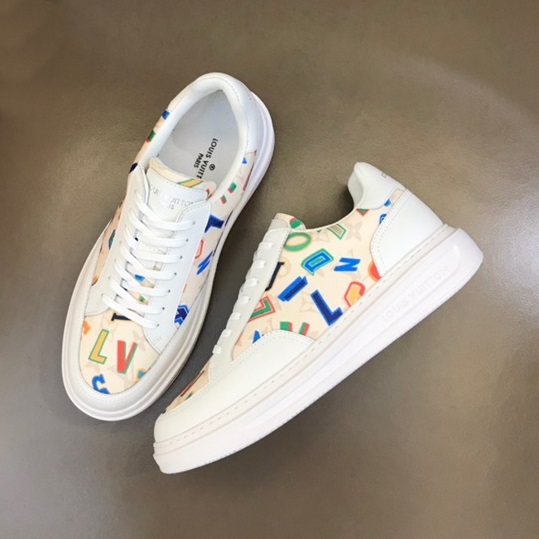 ルイヴィトンメンズイエロースニーカーv795