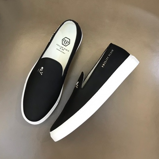 フィリッププレインメンズモダンブラックスリッポン-h09