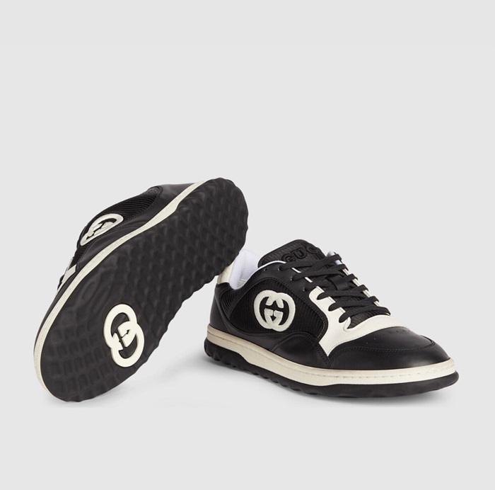 グッチユニセックスブラックスニーカーu603