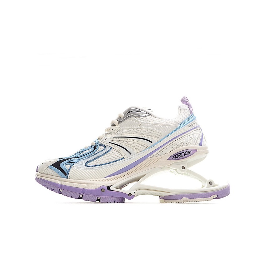 バレンシアガユニセックスホワイトランナーa338