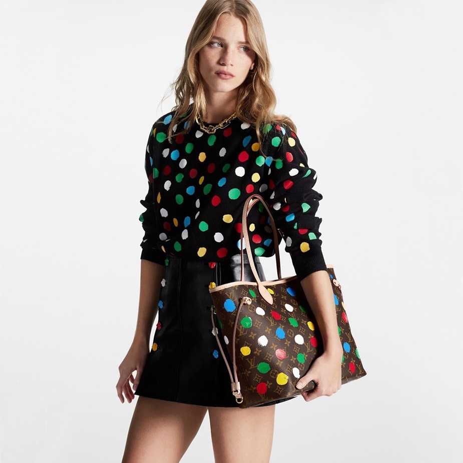 ルイヴィトンレディースブラウンネヴァーフルv825