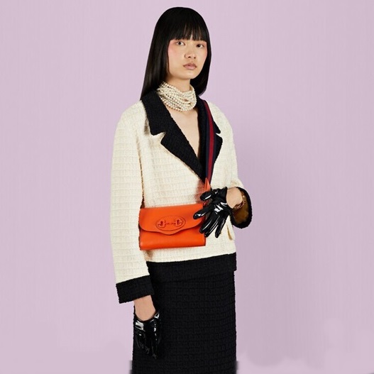 グッチレディースオレンジミニホースビットフォンバッグu616