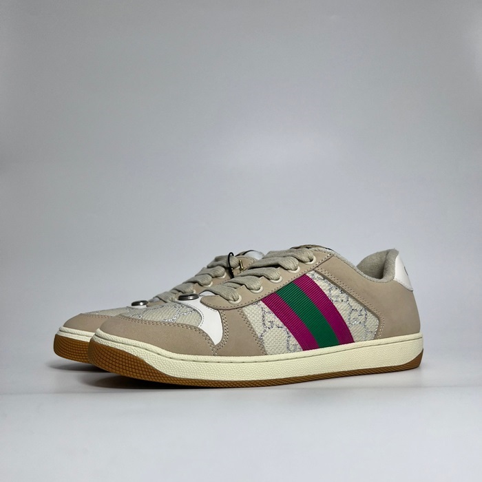 グッチユニセックスベージュスニーカーu634