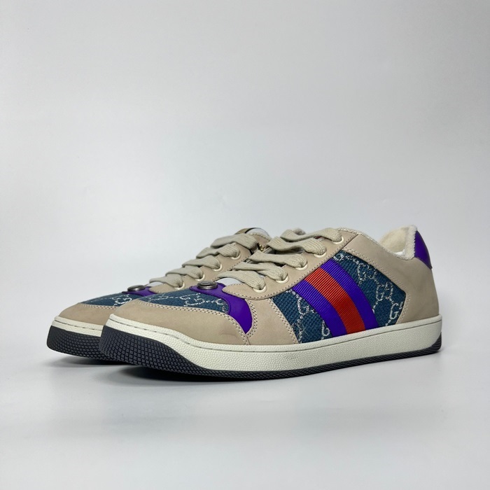 グッチユニセックスブルースニーカーu638