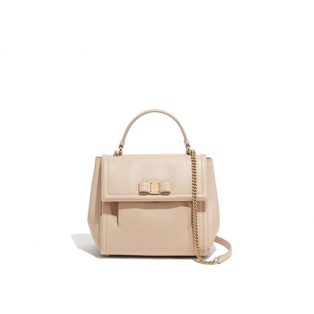 サルヴァトーレフェラガモレディースピンククロスバッグf48