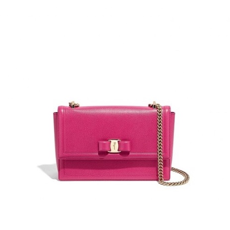 サルヴァトーレフェラガモレディースレッドクロスバッグf49