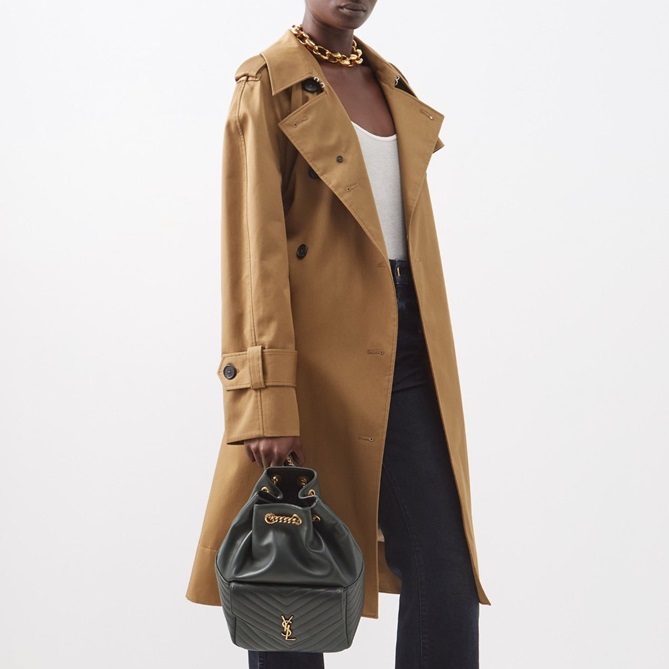 サンローランレディースカーキバックパックl782