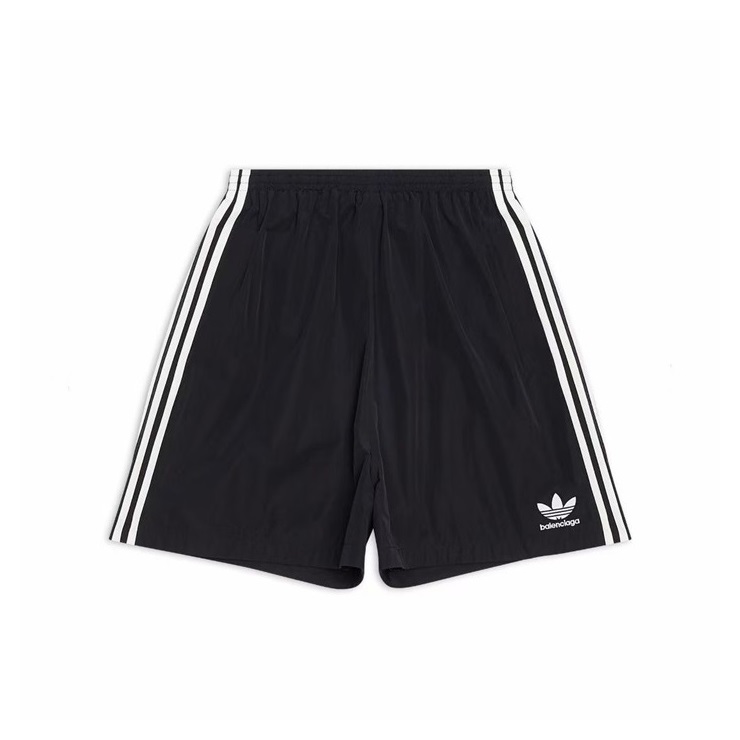 バレンシアガメンズブラックショートパンツa372