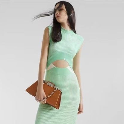 ェンディレディースキャメルピーカブーバッグe117