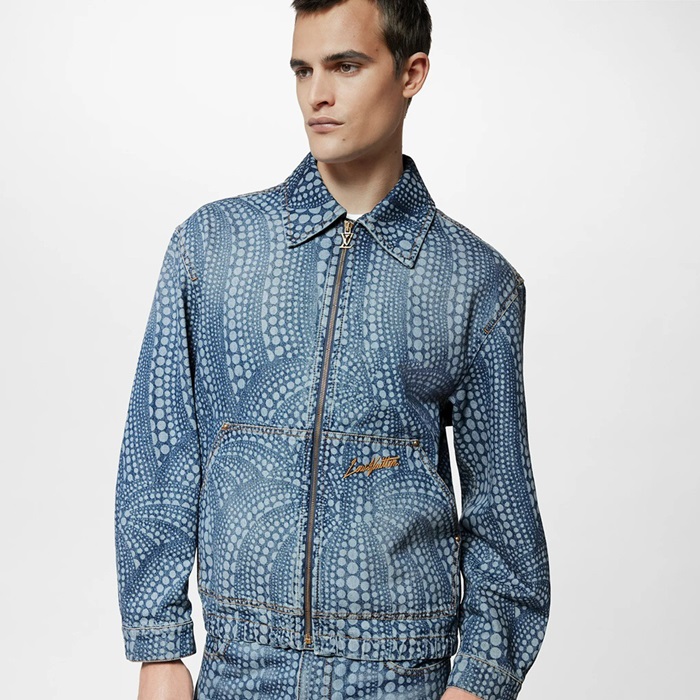 ルイヴィトンメンズカジュアルブルージャケットv1025