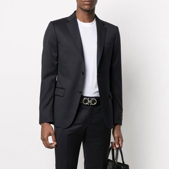 エルメネジルドゼニアメンズホワイトクルーネック半袖Tシャツe87