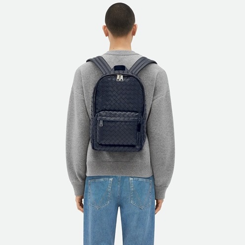 ボッテガヴェネタメンズクラシックブラックバックパックv73