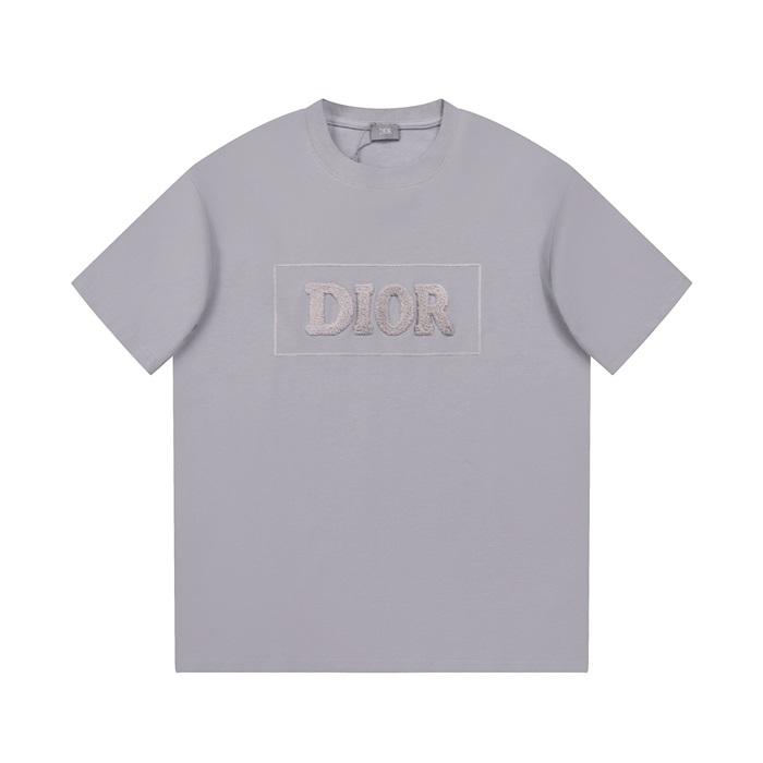 ディオールメンズブラックグレー半袖Tシャツi490