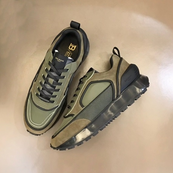 バルマンメンズトレンディカーキスニーカーm218