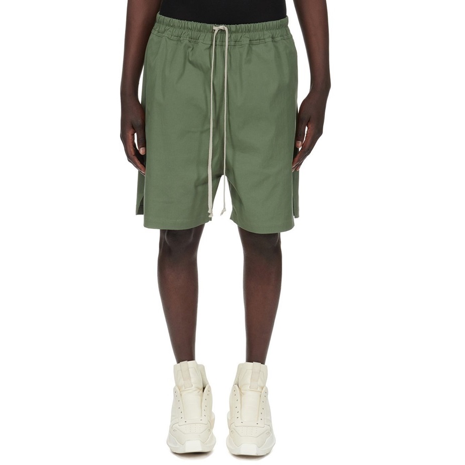 リックオウエンスメンズカーキショートパンツc122