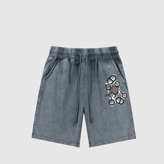 エルメスメンズブルーショートパンツe185