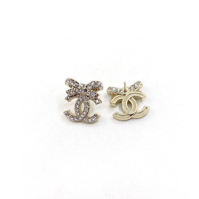 シャネルレディースゴールドピアスc60
