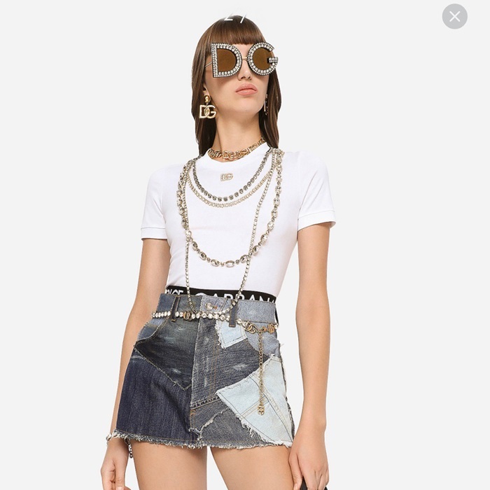 ドルチェ＆ガッバーナレディースゴールドピアスc110