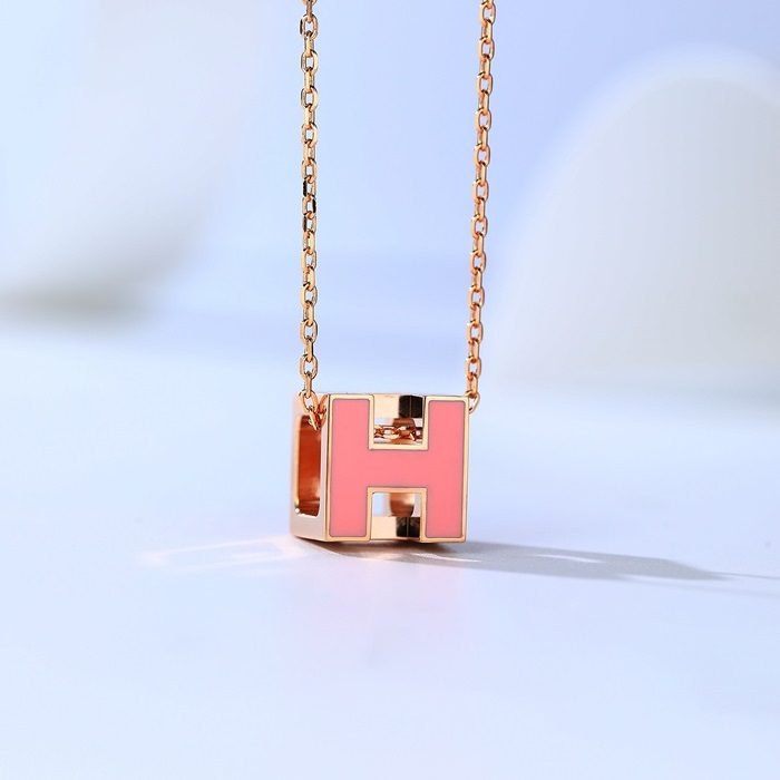 エルメスレディースピンクネックレスc123