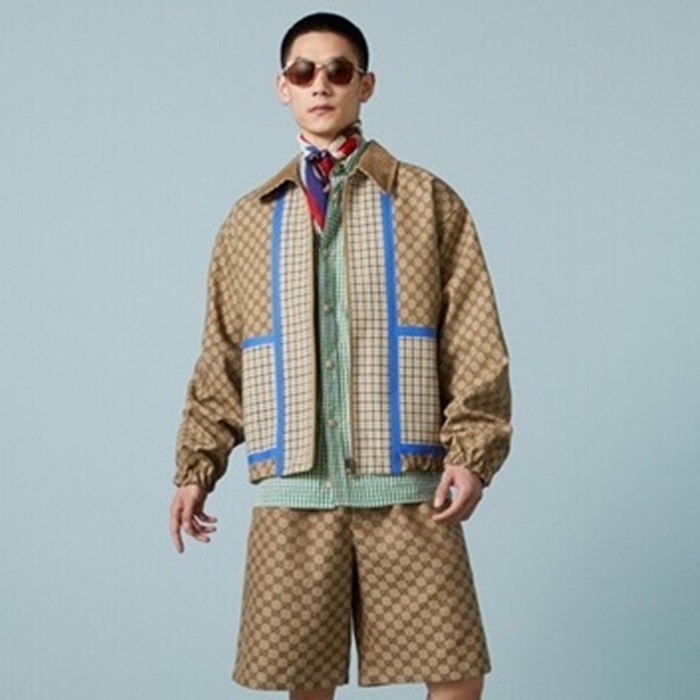 グッチメンズカジュアルブラウンショートパンツu744