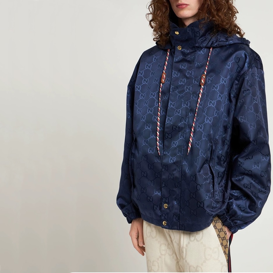 グッチメンズカジュアルブルージャケットu753