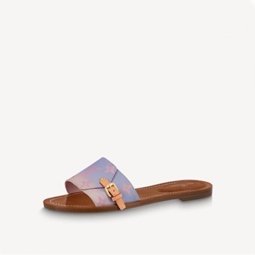 ルイヴィトンレディースピンクスリッパv1171