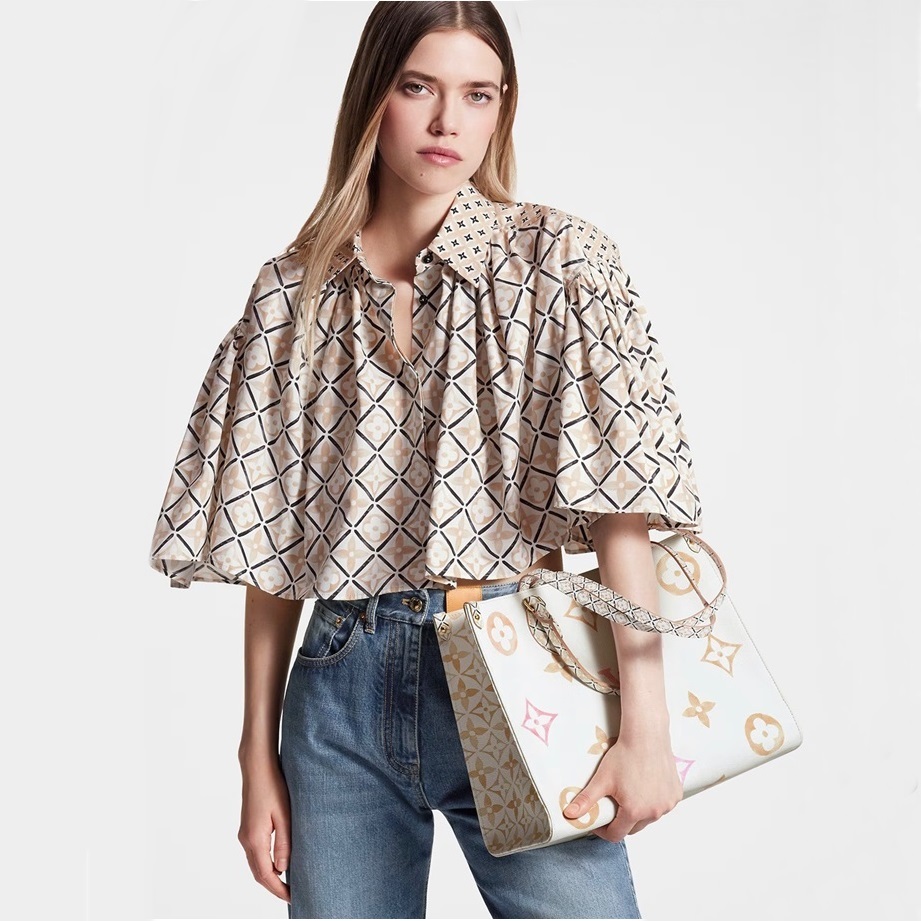 ルイヴィトンレディースピンクオンザゴーv1185