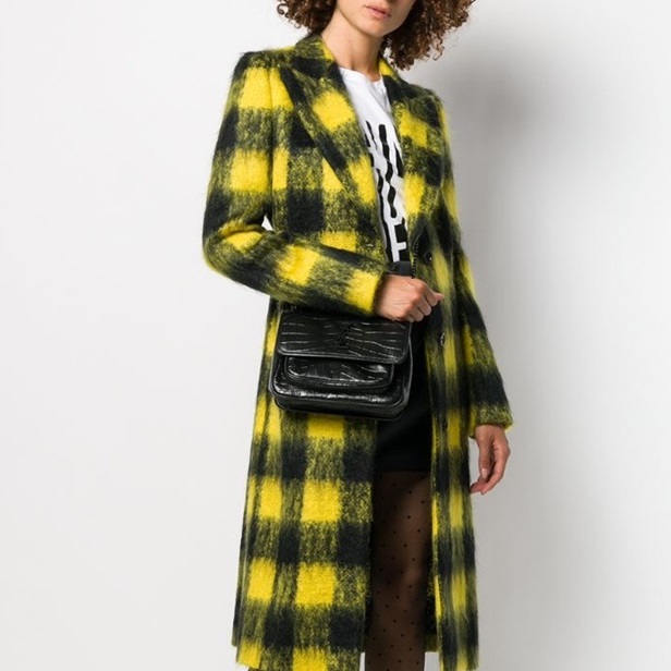 サンローランレディースブラックニキバッグl377