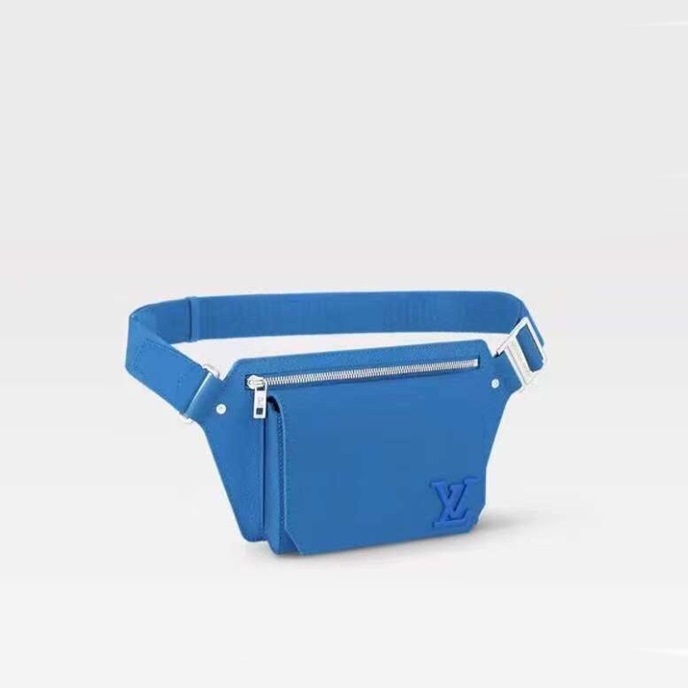 ルイヴィトンメンズブルーヒップバッグv1258