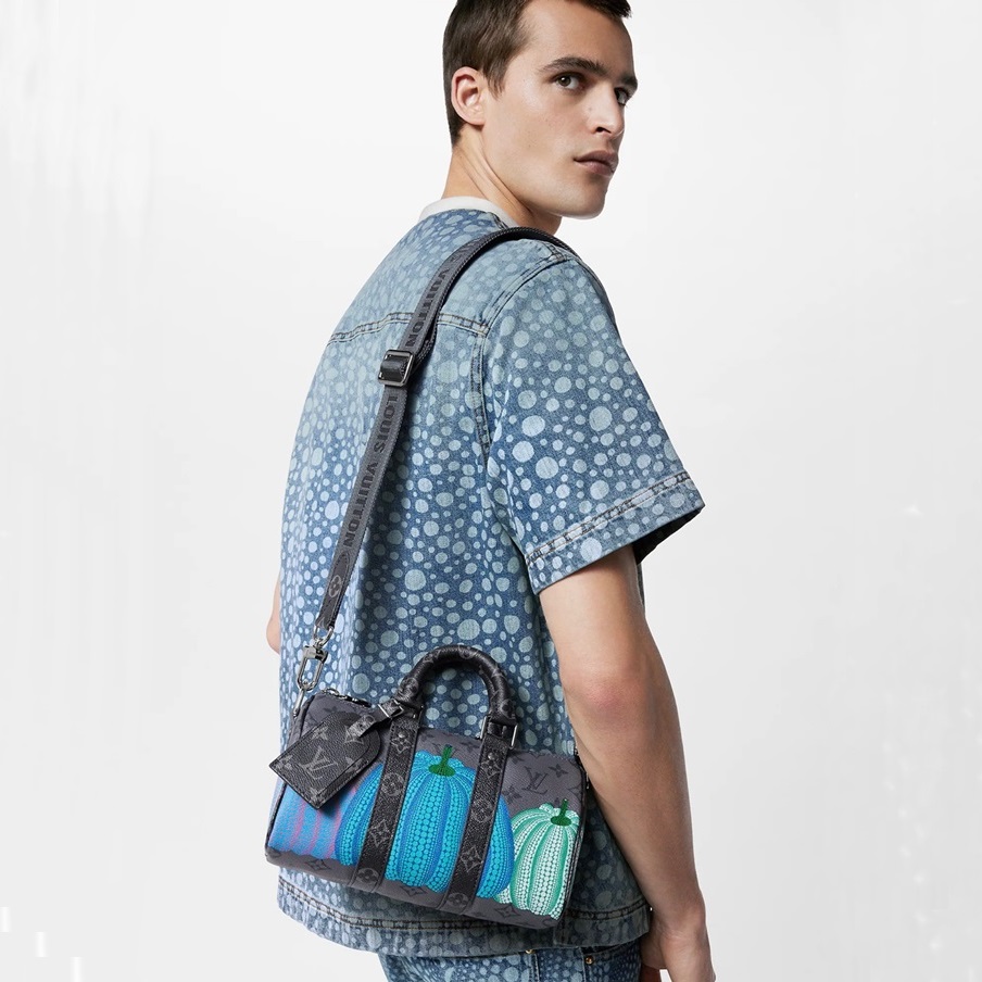 ルイヴィトンメンズグレークロスバッグv1279