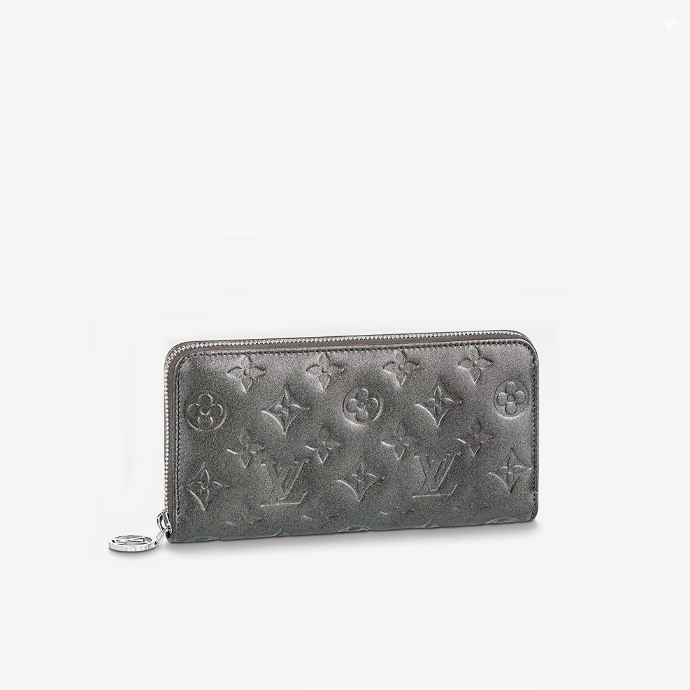 ルイヴィトンレディースグレー長財布v1287