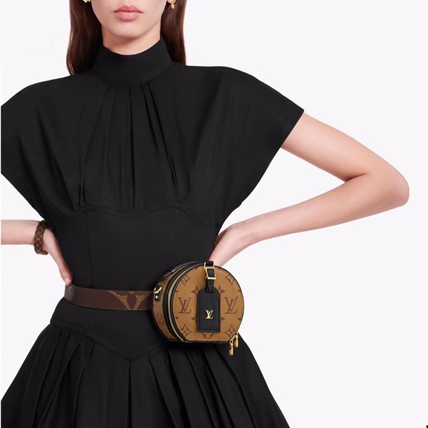 ルイヴィトンレディースブラウンボワットシャポーv1291