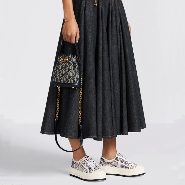 ディオールレディースネイビークロスバッグi533