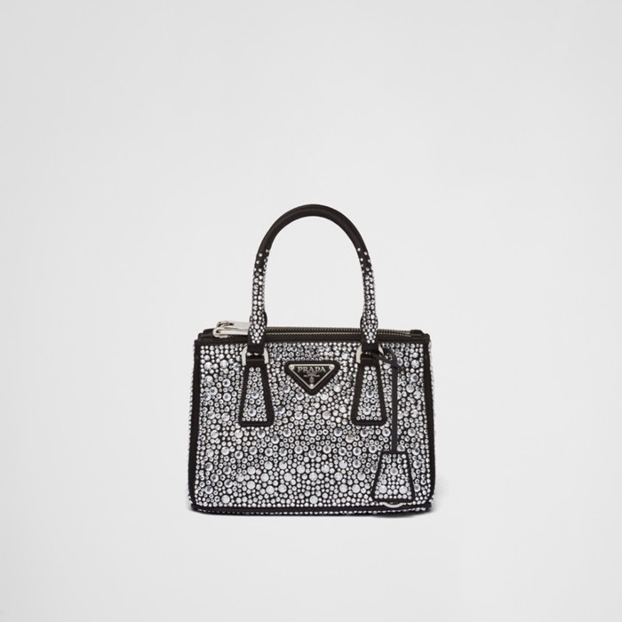 プラダレディースブラックトートバッグr577