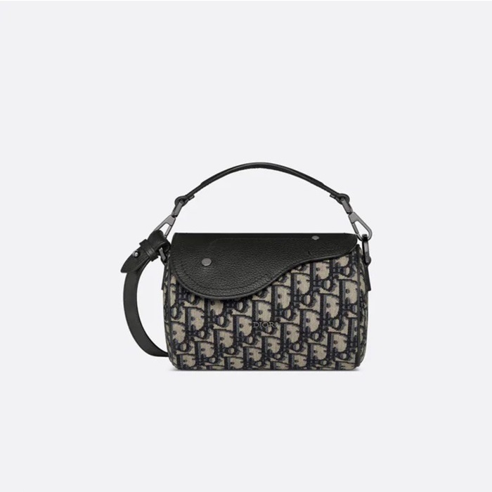 ディオールメンズブラッククロスバッグi542