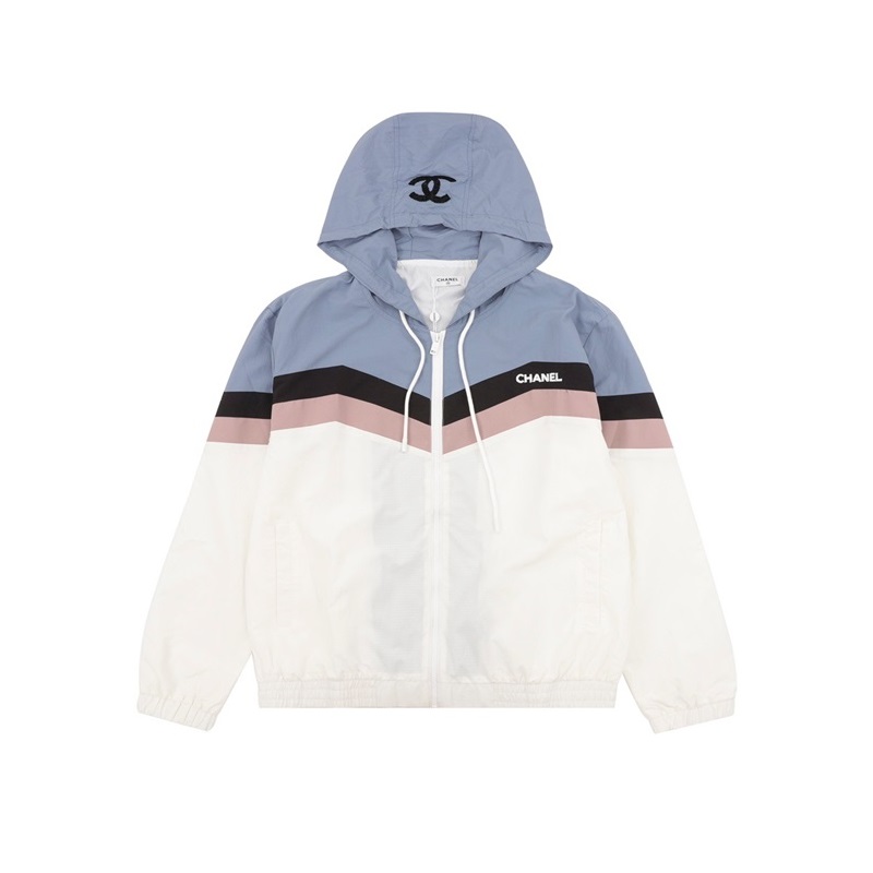 シャネルユニセックスカジュアルブルージャケットh432