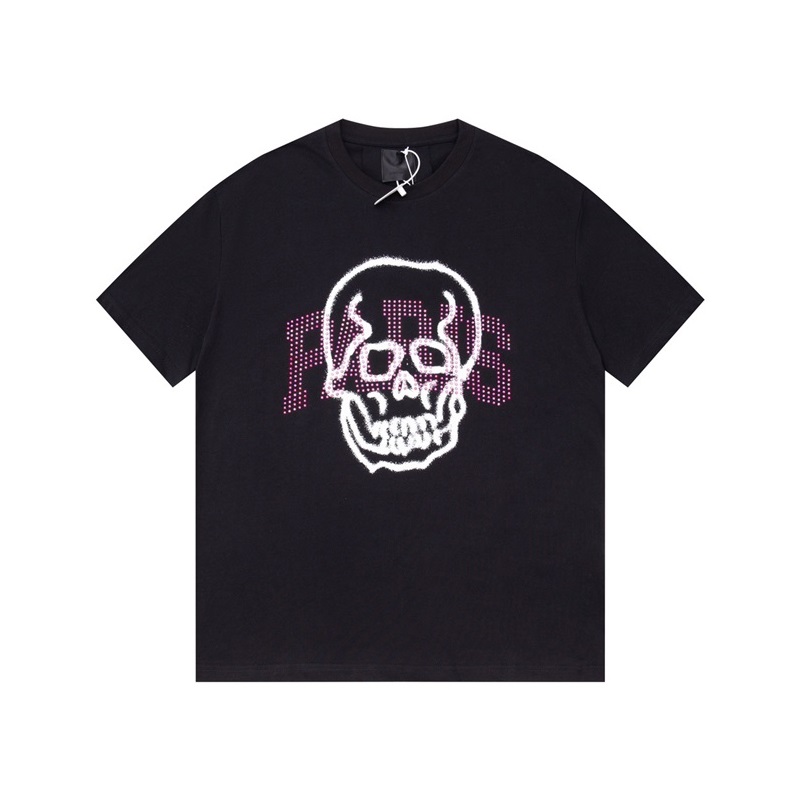 ジバンシィメンズクルーネックブラック半袖Tシャツi300