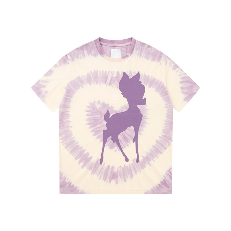 ジバンシィメンズクルーネックアイボリー半袖Tシャツi306