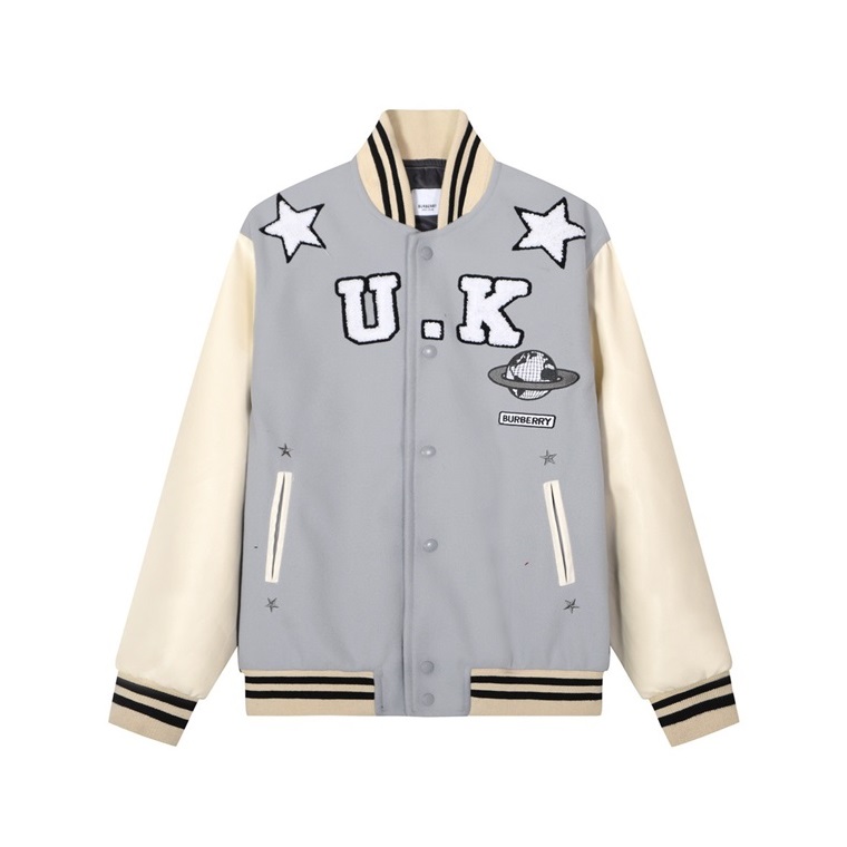 バーバリーメンズカジュアルグレージャケットu204