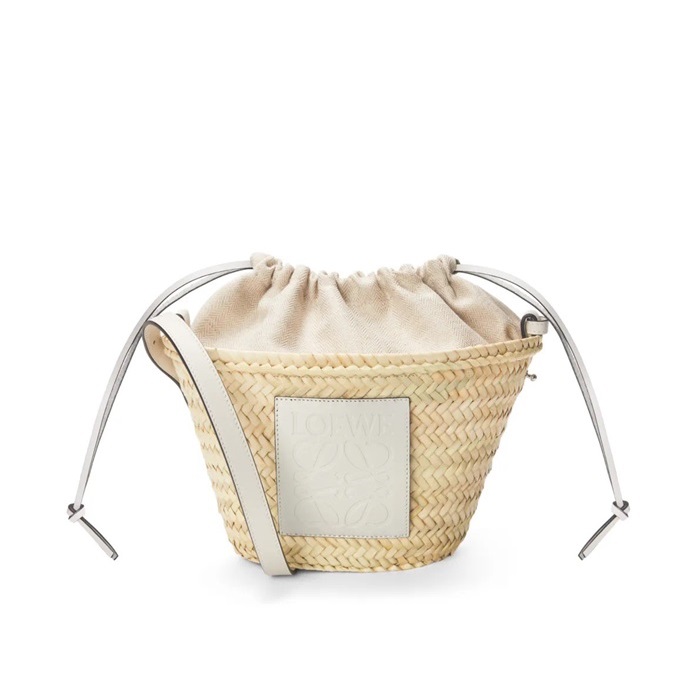 ロエベレディースホワイトトートバッグe733