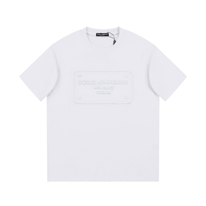 ドルチェ＆ガッバーナメンズホワイト半袖Tシャツl469