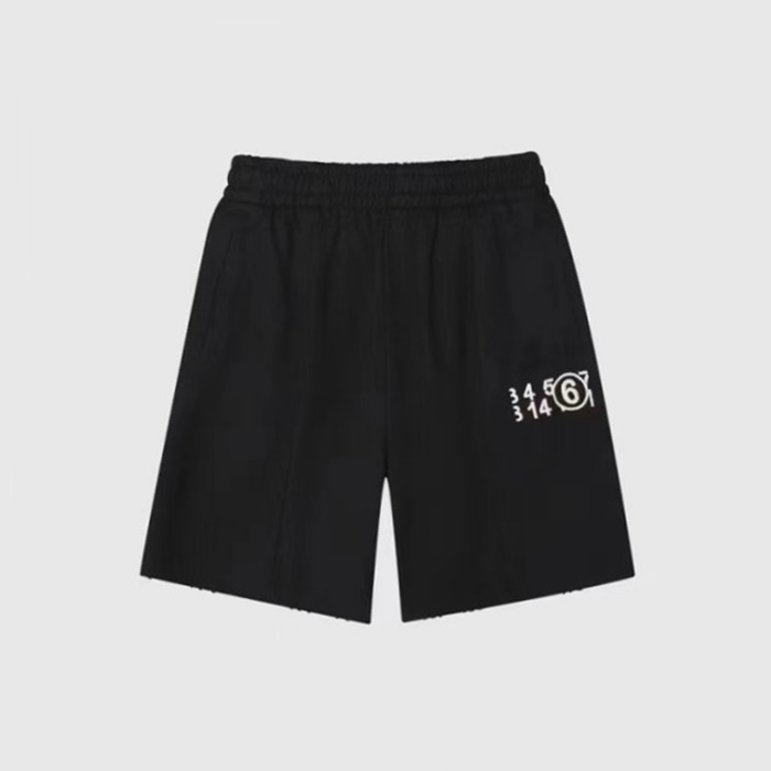 メゾンマルジェラメンズブラックショートパンツi193