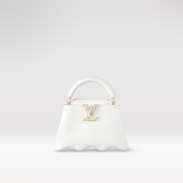 ルイヴィトンレディースホワイトミニカプシーヌv1547