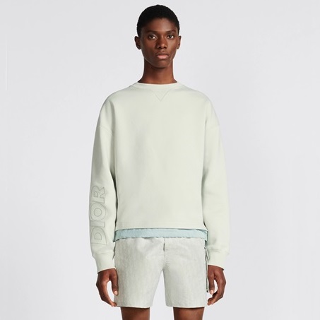 ディオールメンズクラシックミント長袖Tシャツi579